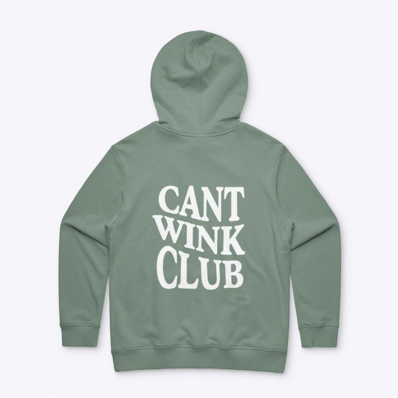 Can't Wink Club Merch